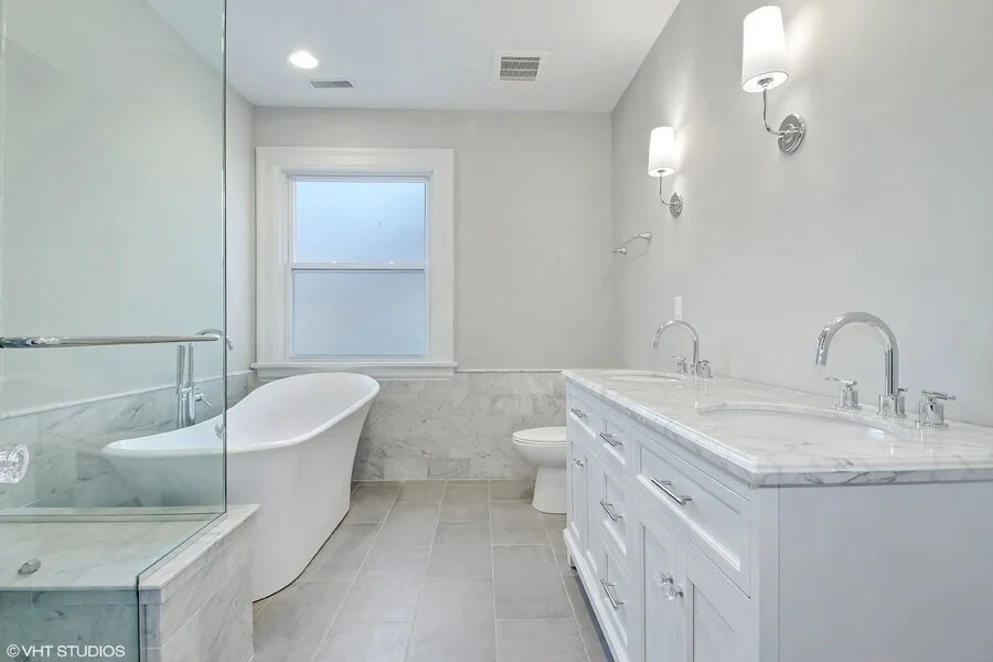 Quality bathroom renovation code violation repair Chicago